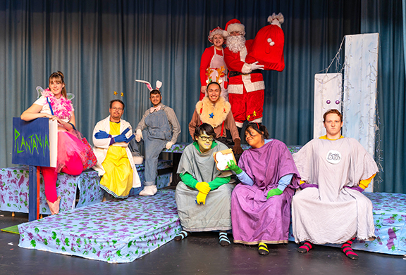 Drama class at community college